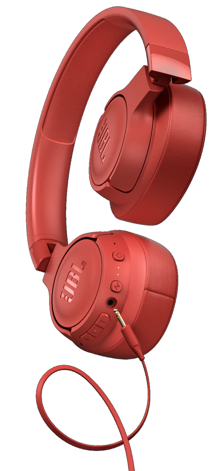 Bezprzewodowe słuchawki nauszne JBL Tune 750 BT NC Koralowy