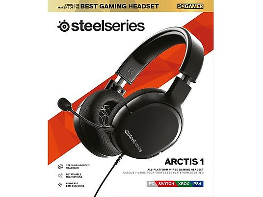 Słuchawki STEELSERIES Arctis 1 Czarny