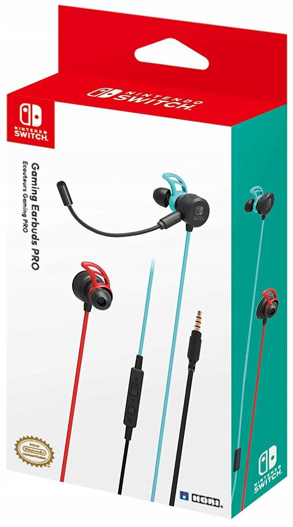 Zestaw słuchawkowy HORI Gaming Earbuds PRO do Nintendo Switch