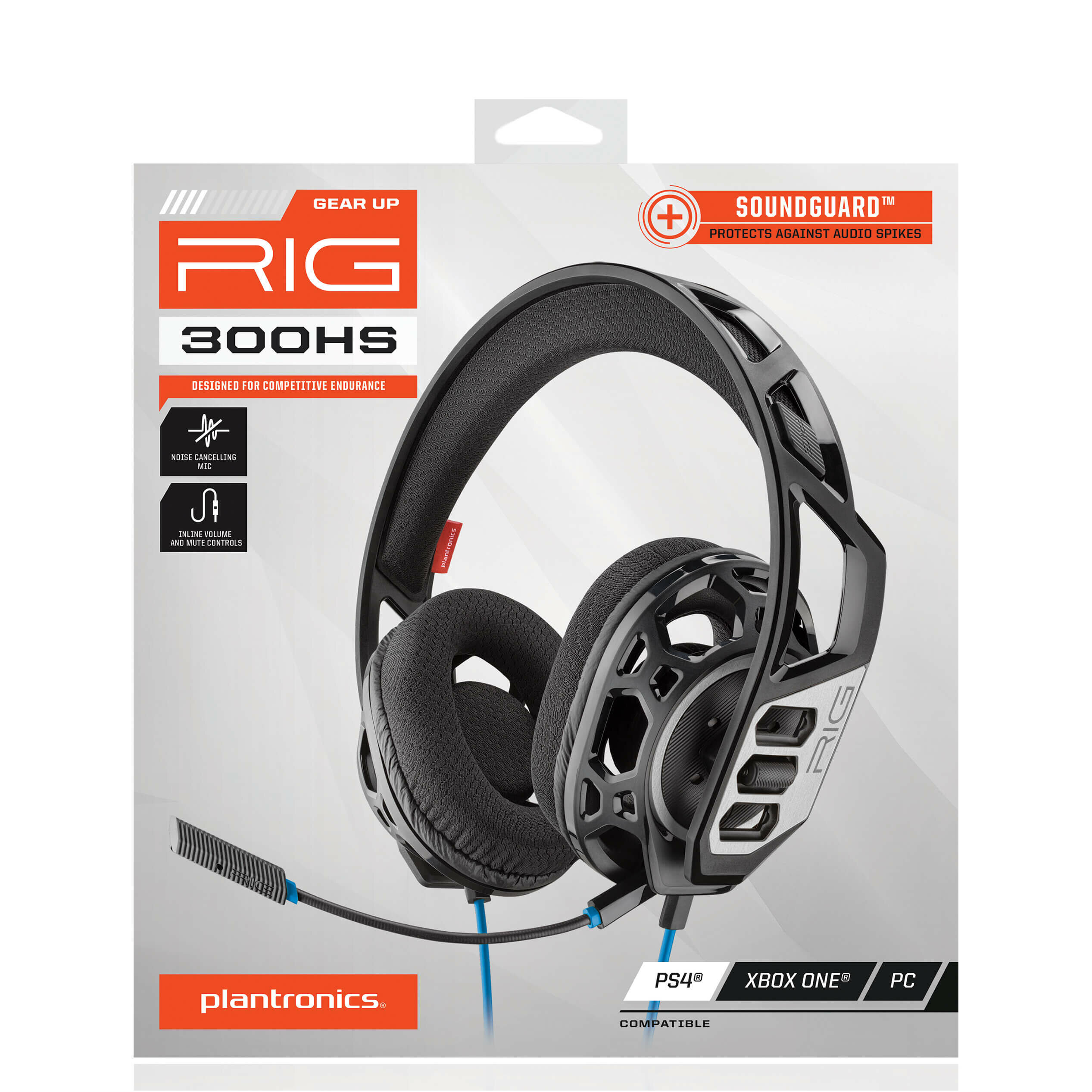 Zestaw słuchawkowy PLANTRONICS RIG 300HS do PS4