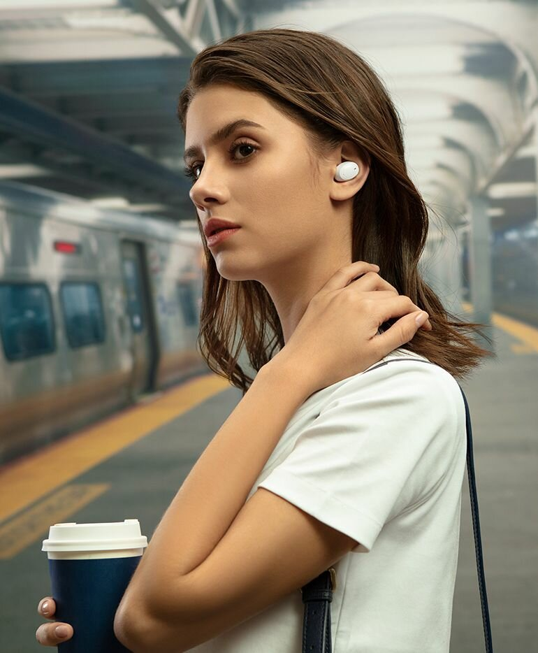 Słuchawki OPPO Enco W11 Biały