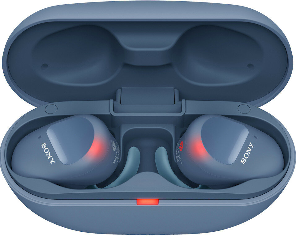 Słuchawki Bluetooth SONY WF-SP800N Niebieski