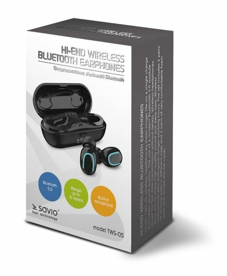 Słuchawki SAVIO TWS-05