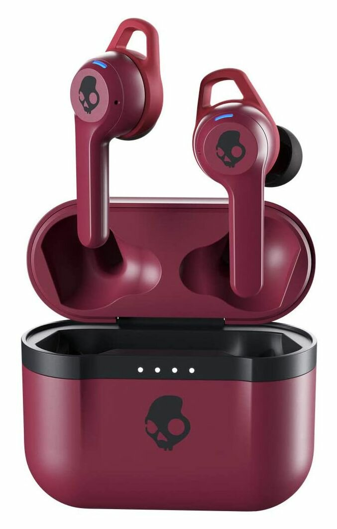 Słuchawki SKULLCANDY Indy Evo Bordowy