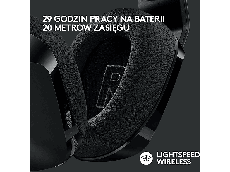 Logitech G733 Lightspeed Nauszne Czarny – zdjęcie 3