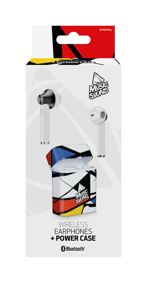 Słuchawki bezprzewodowe CELLULAR LINE TWS Music Sound (2 pack)