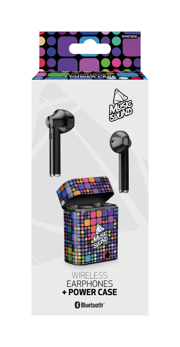 Słuchawki bezprzewodowe CELLULAR LINE TWS Music Sound (2 pack)