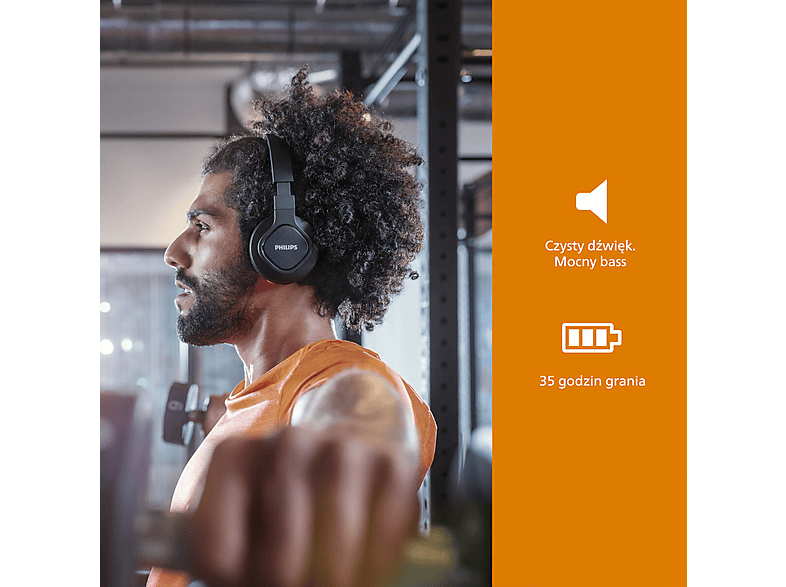 Philips TAA4216BK/00 Nauszne Bluetooth 5.0 Czarny – zdjęcie 2