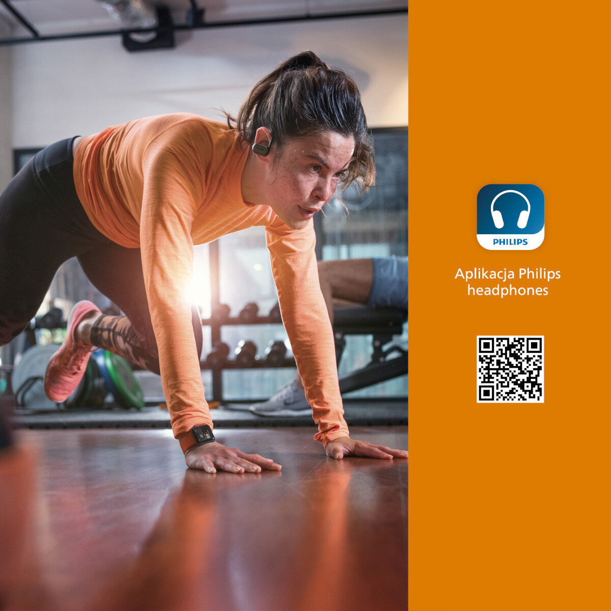 Słuchawki bezprzewodowe PHILIPS TAA7306BK/00