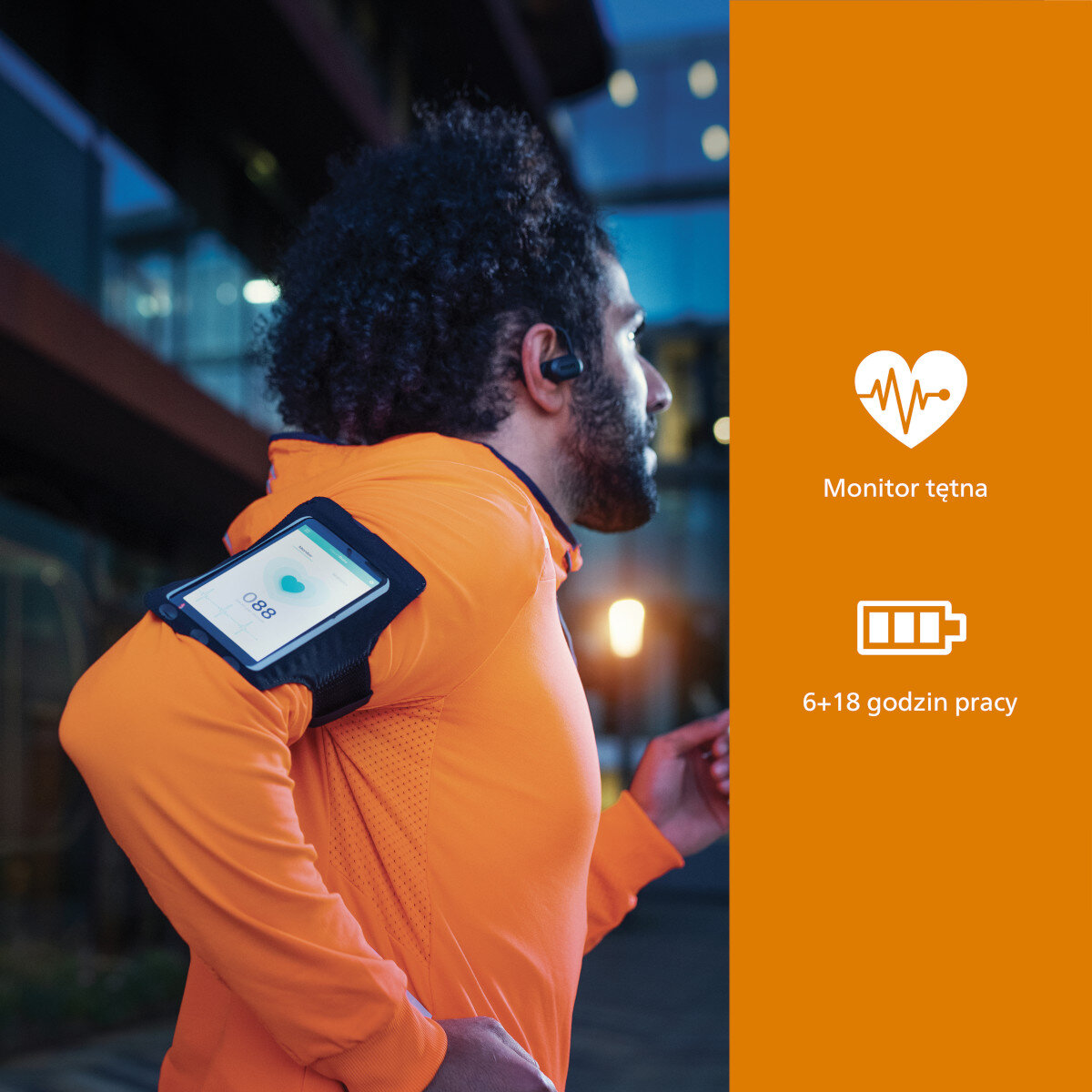 Słuchawki bezprzewodowe PHILIPS TAA7306BK/00