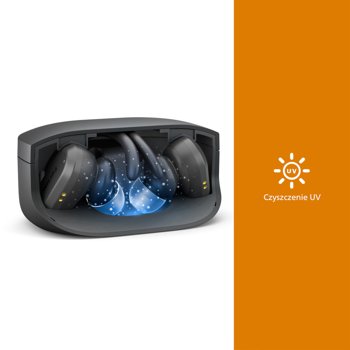 Słuchawki bezprzewodowe PHILIPS TAA7306BK/00