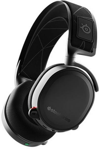 Słuchawki gamingowe bezprzewodowe STEELSERIES Arctis 7 Czarny
