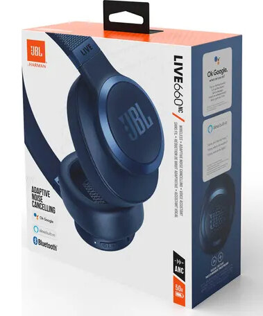 Słuchawki bezprzewodowe JBL Live 660BT ANC Niebieski