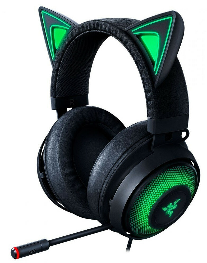 Słuchawki dla graczy RAZER Kraken Kraken Kitty Edition Czarny