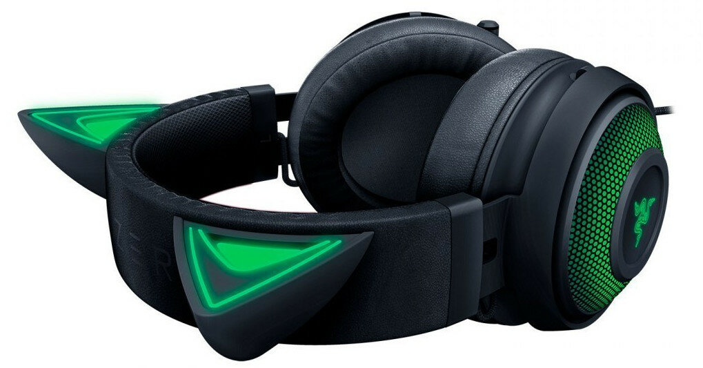 Słuchawki dla graczy RAZER Kraken Kraken Kitty Edition Czarny