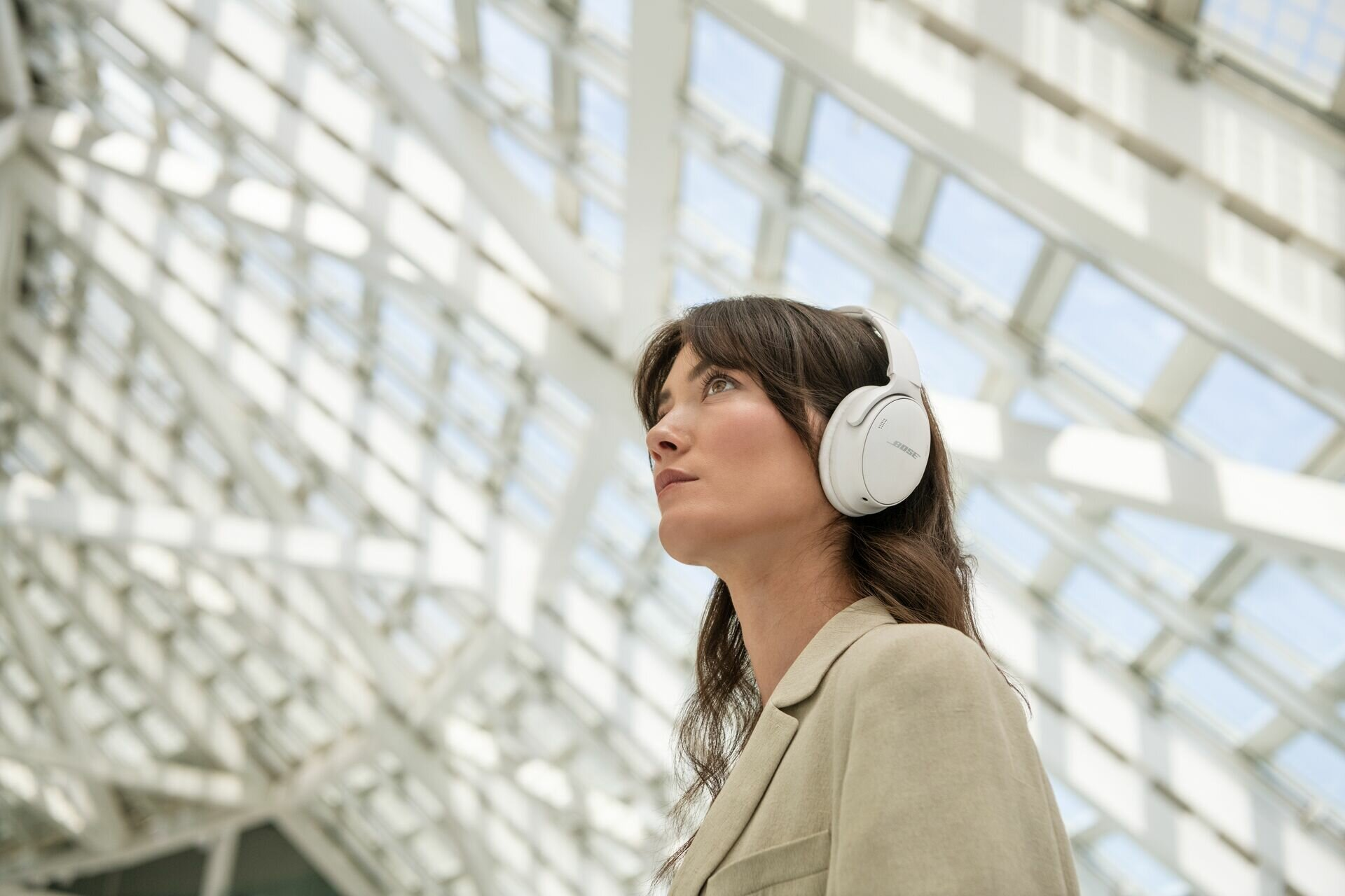 Słuchawki bezprzewodowe BOSE QuietComfort 45 Biały Smoke