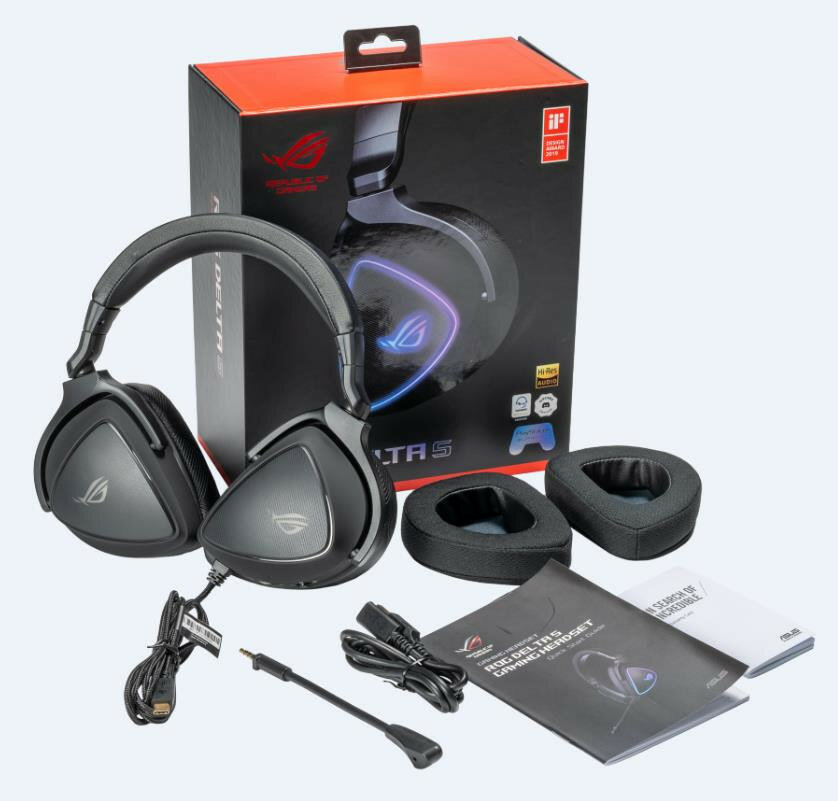 Słuchawki przewodowe ASUS ROG Delta S