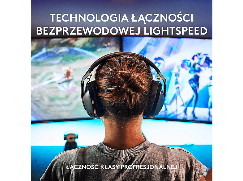 Logitech G435 Czarne – zdjęcie 2