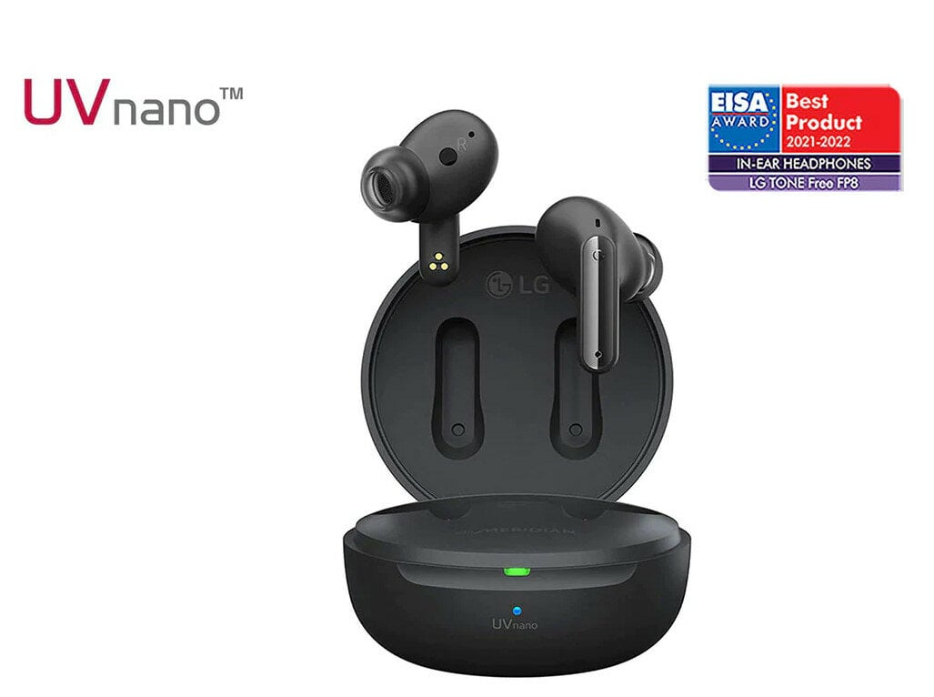 Słuchawki bezprzewodowe LG Tone Free FP8 UVnano Czarny
