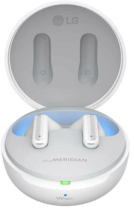 Słuchawki bezprzewodowe LG Tone Free FP8 UVnano Biały