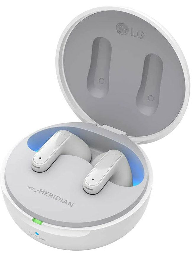 Słuchawki bezprzewodowe LG Tone Free FP8 UVnano Biały