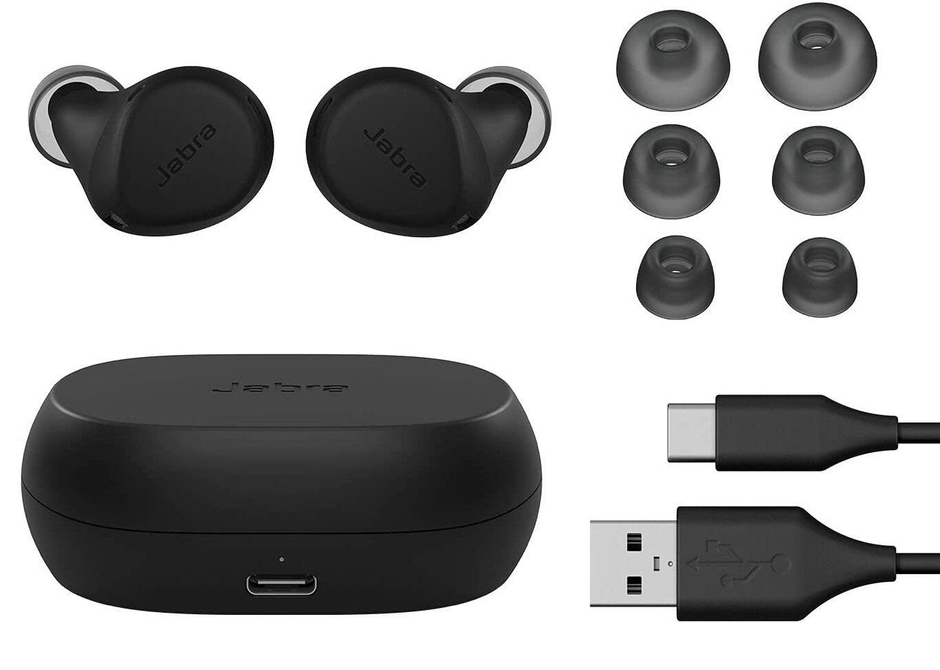 Sportowe słuchawki bezprzewodowe JABRA Elite 7 Active Czarny