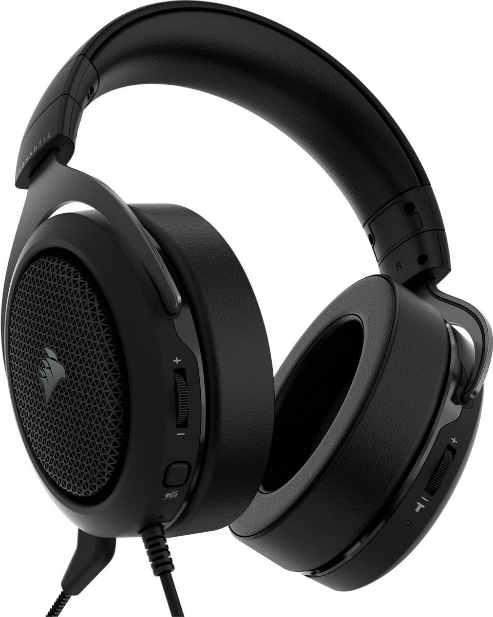 Słuchawki przewodowe CORSAIR HS60 HAPTIC Karbonowy CA-9011228-NA