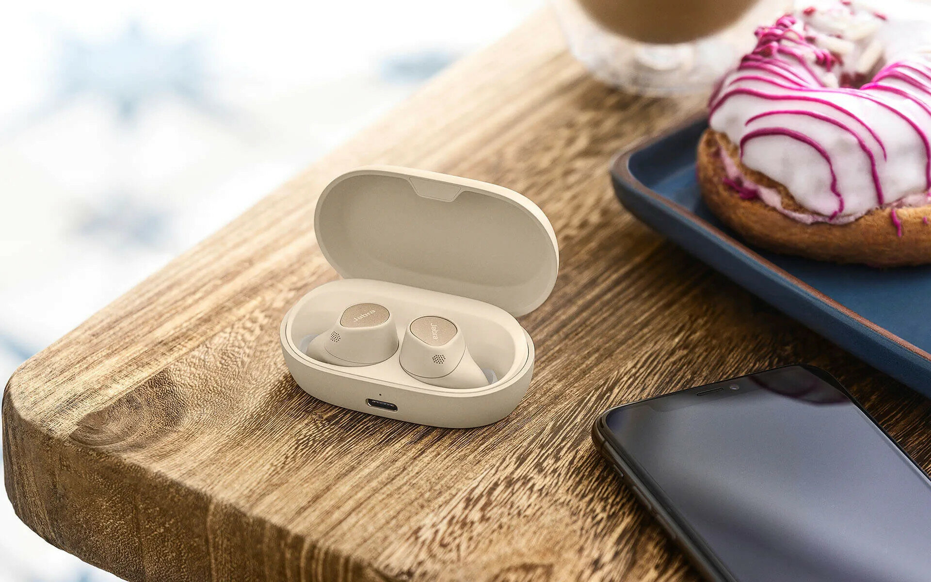 Słuchawki Bluetooth JABRA Elite 7 Pro Złoto-beżowy