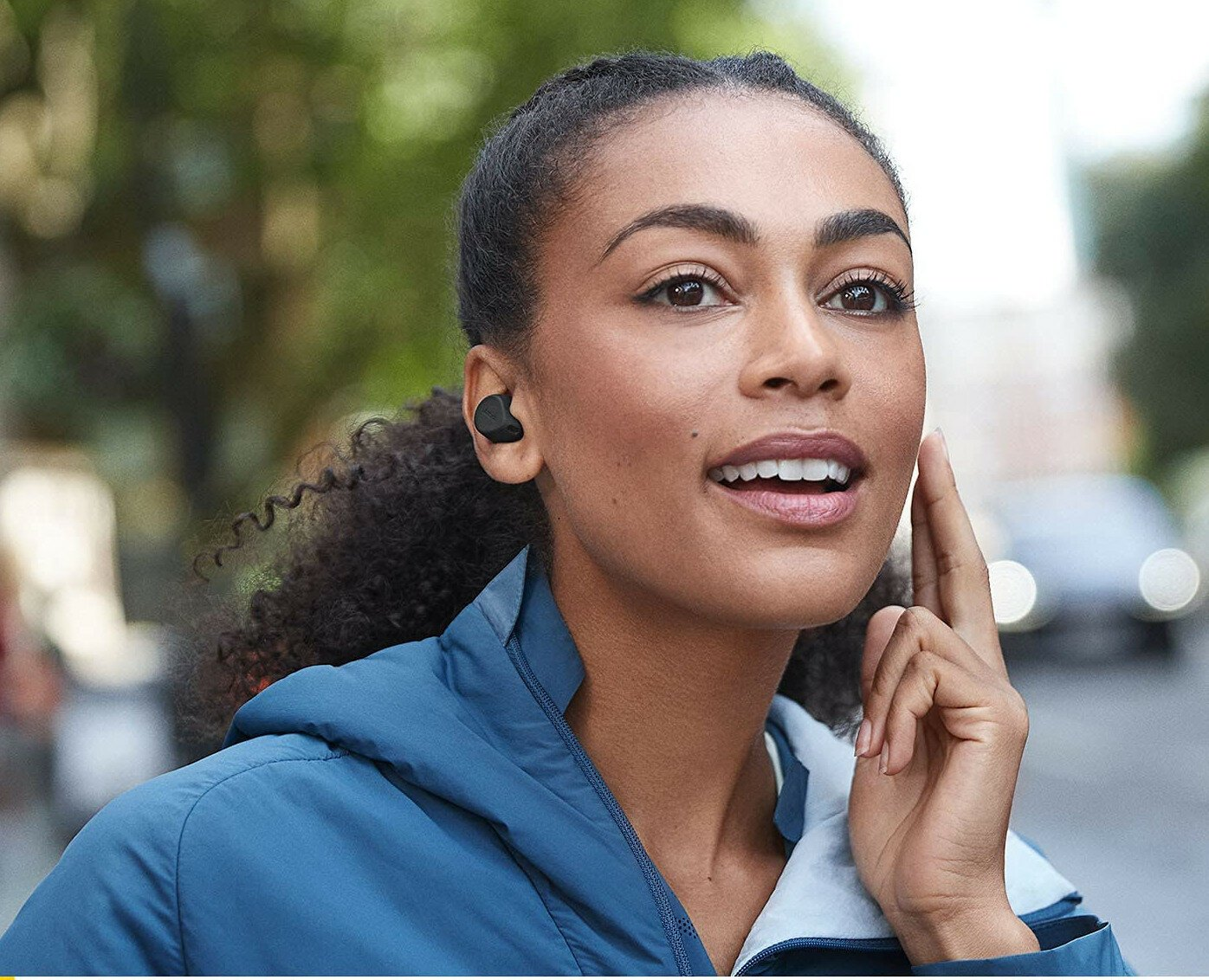 Sportowe słuchawki bezprzewodowe JABRA Elite 7 Active Navy