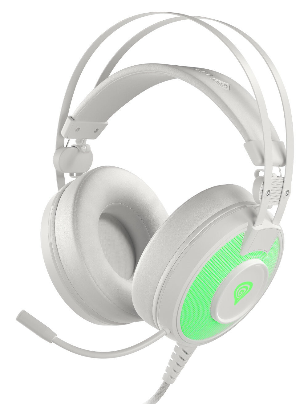 Słuchawki przewodowe GENESIS Neon 600 Biały