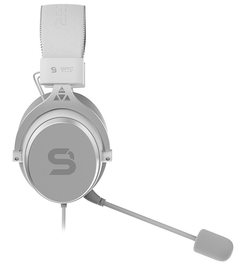 Słuchawki przewodowe SPC GEAR Viro Plus USB Onyx Biały