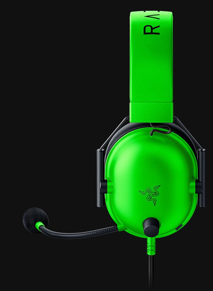 Słuchawki RAZER BlackShark V2 X Zielony RZ04-03240600-R3M1