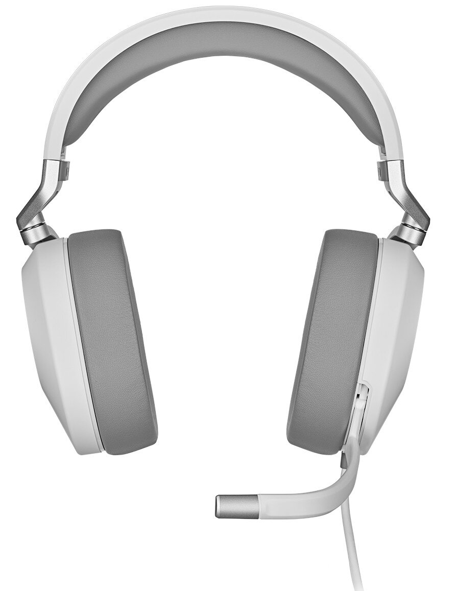 Przewodowy gamingowy zestaw słuchawkowy CORSAIR HS65 Surround Biały CA-9011271-EU