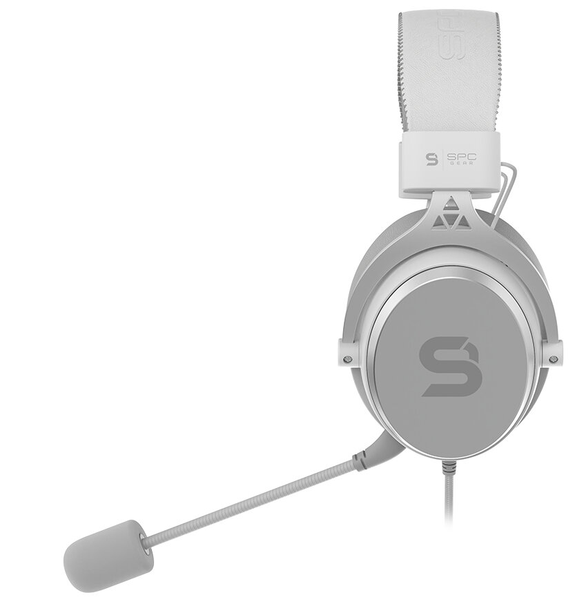 Słuchawki przewodowe SPC GEAR Viro Onyx Biały SPG107