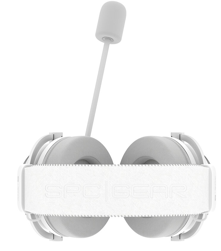 Słuchawki przewodowe SPC GEAR Viro Onyx Biały SPG107