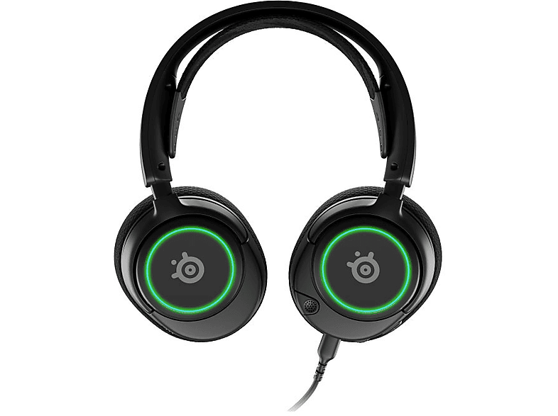 SteelSeries Arctis Nova 3 czarny – zdjęcie 2