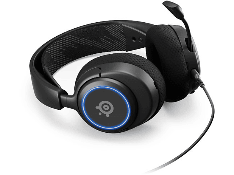 SteelSeries Arctis Nova 3 czarny – zdjęcie 3