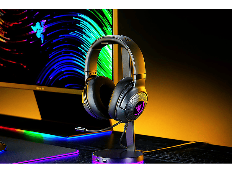 Słuchawki RAZER Kraken V3 X Nauszne, Dźwięk przestrzenny – zdjęcie 2
