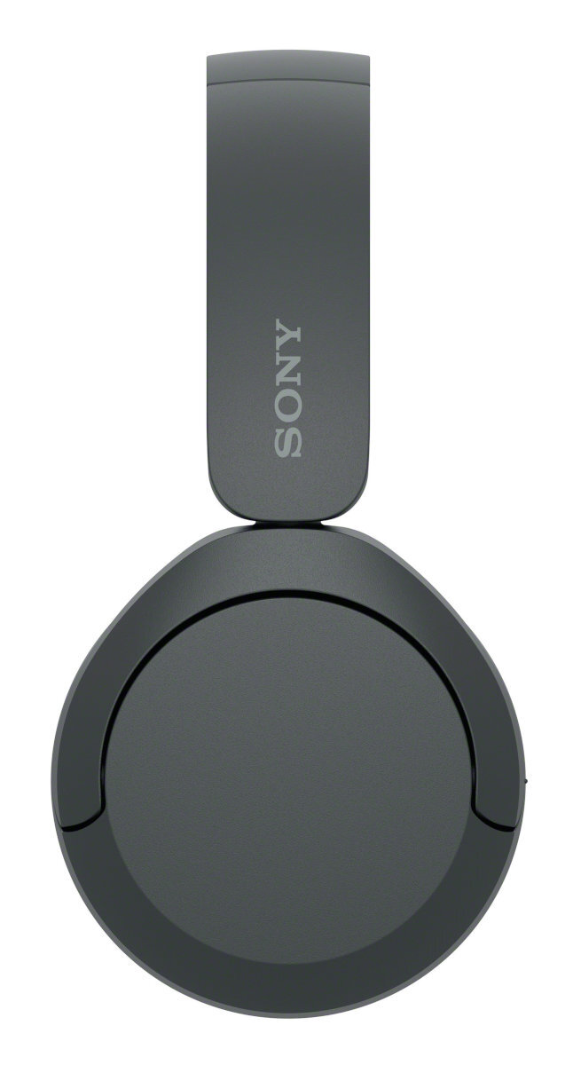 Ciemnoszare słuchawki Sony z okrągłymi nausznikami i pałąkiem.