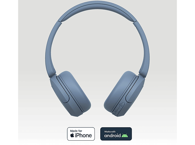 Sony WH-CH520 Nauszne Bluetooth 5.2 Niebieski – zdjęcie 3