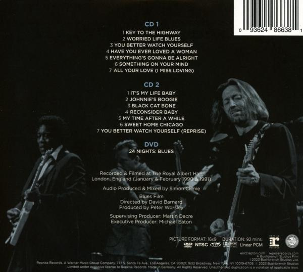 Eric Clapton - 24 Nights: Blues (Limited Edition) (CD + DVD)