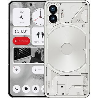 REACONDICIONADO B: Móvil - Nothing Phone (2), White, 256 GB, 12 GB RAM, 6.7" Full HD+, Qualcomm Snapdragon8+ gen 1 4nm, 4700 mAh, Android 13