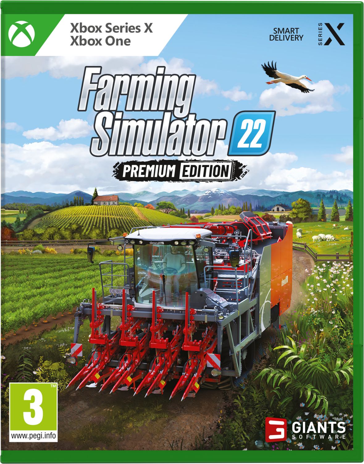 Farming Simulator 22 Premium Edition NL/FR Xbox One/Xbox Series X