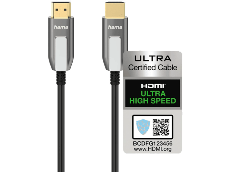 HAMA FIC Ultra High Speed HDMI kabel UHD 8K 48 Gbit s 10 meter 205265 MediaMarkt online vasarlas