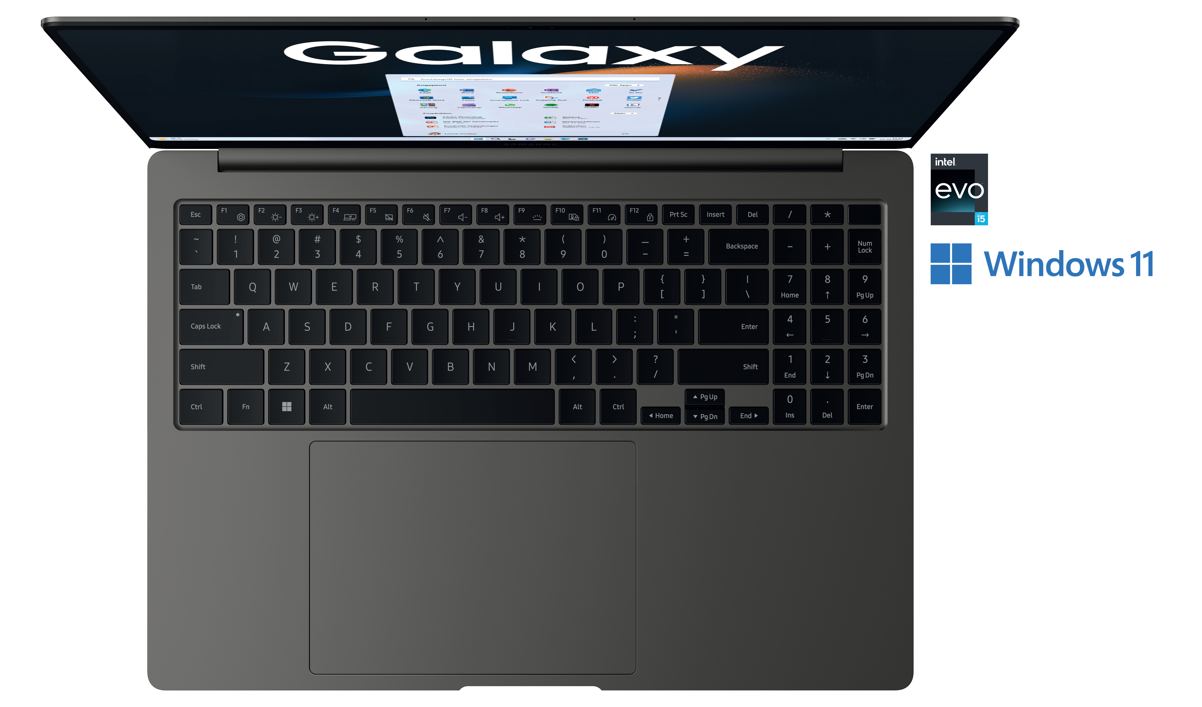 SAMSUNG Galaxy Book3 Pro - 16 Zoll - Intel® Core™ i5 i5-1340P (Evo) - 8 GB - 256 GB - Intel® Iris® Xᵉ - Windows 11 Home