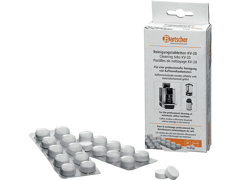 Thumbnail - BARTSCHER 173283 KV-20 Reinigungstabletten