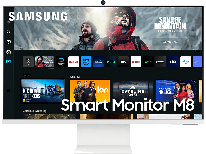 Monitor - SAMSUNG LS32B800PXU, 32 , UHD 4K, 5 ms, 60 Hz, Negro