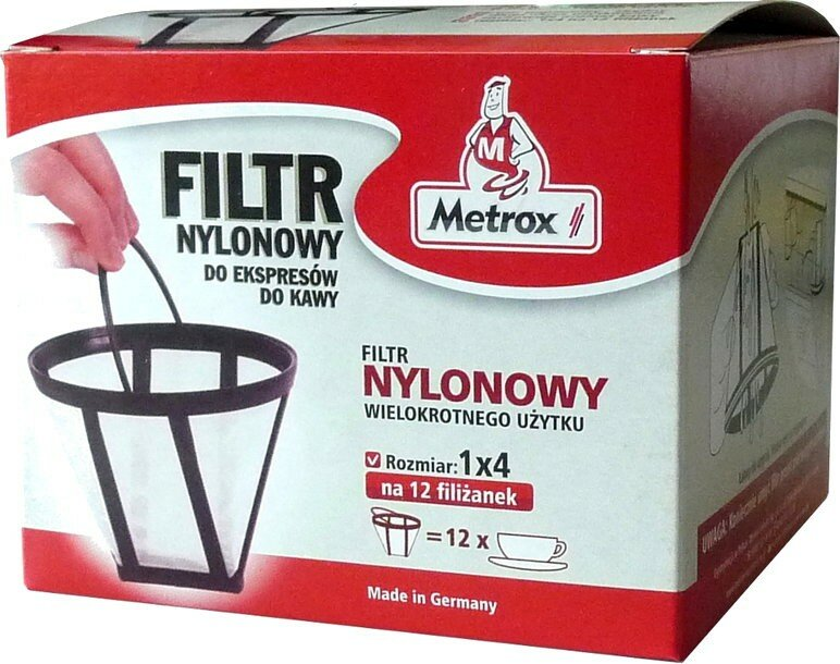 Wyposażenie METROX Filtr do kawy 1x4 Nylonowy