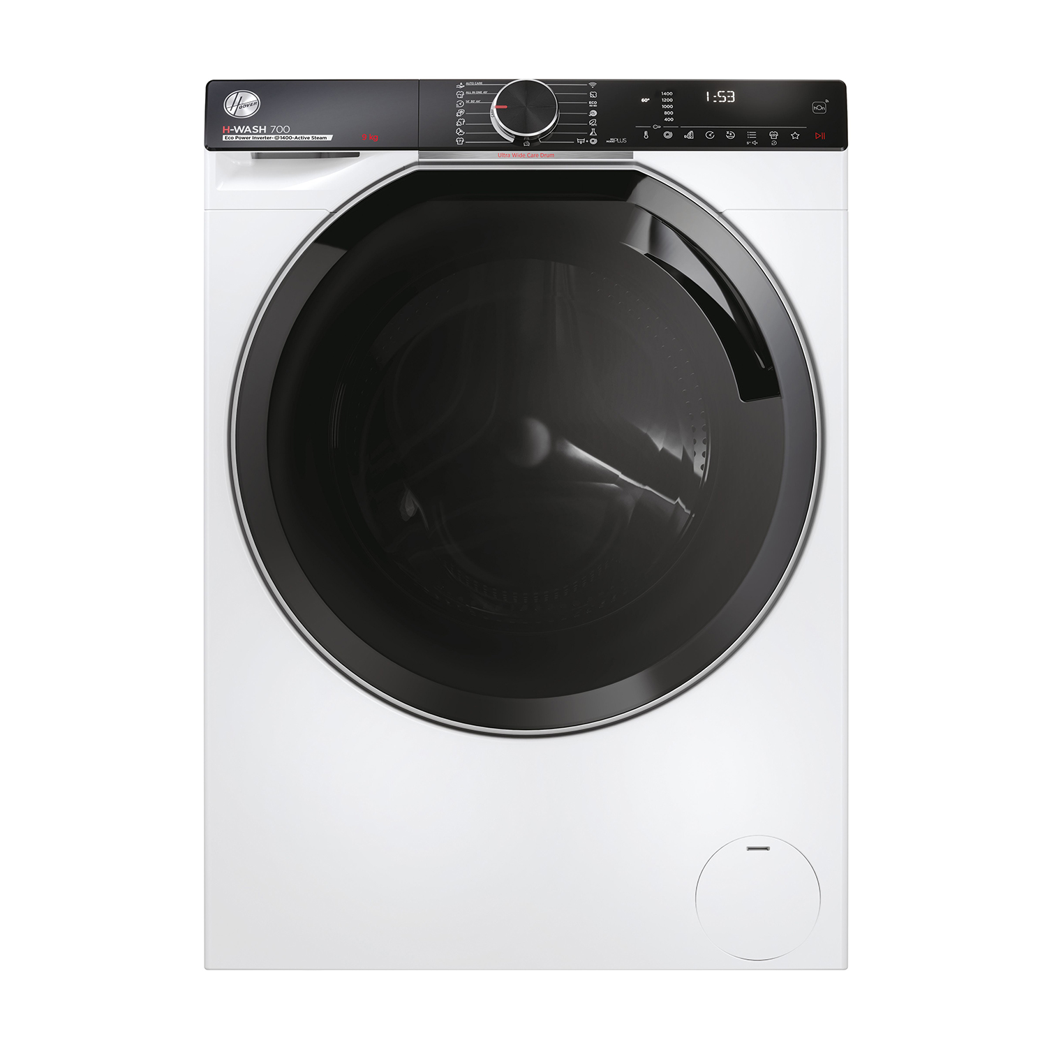 Hoover H7W449Ambc-S Lavatrice, Caricamento frontale, 9 kg, 51 cm, Classe A