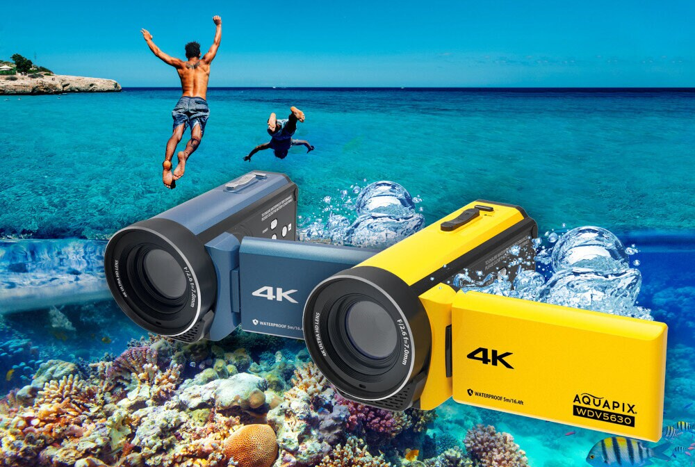 Kamera AQUAPIX WDV5630 Szaro-niebieski